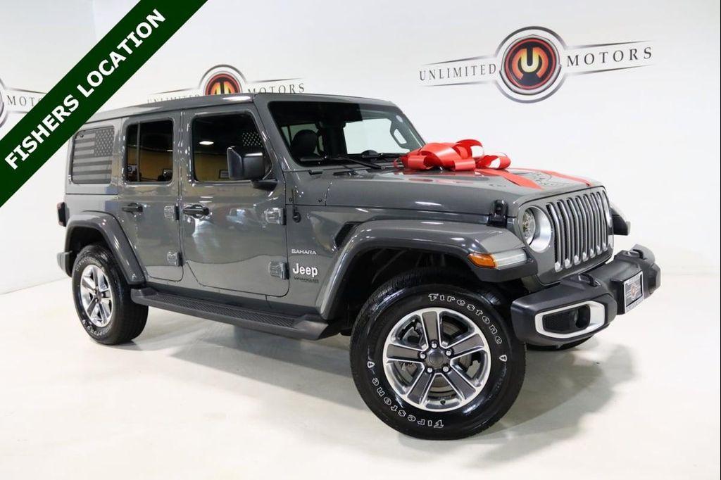 used 2020 Jeep Wrangler Unlimited car, priced at $30,750