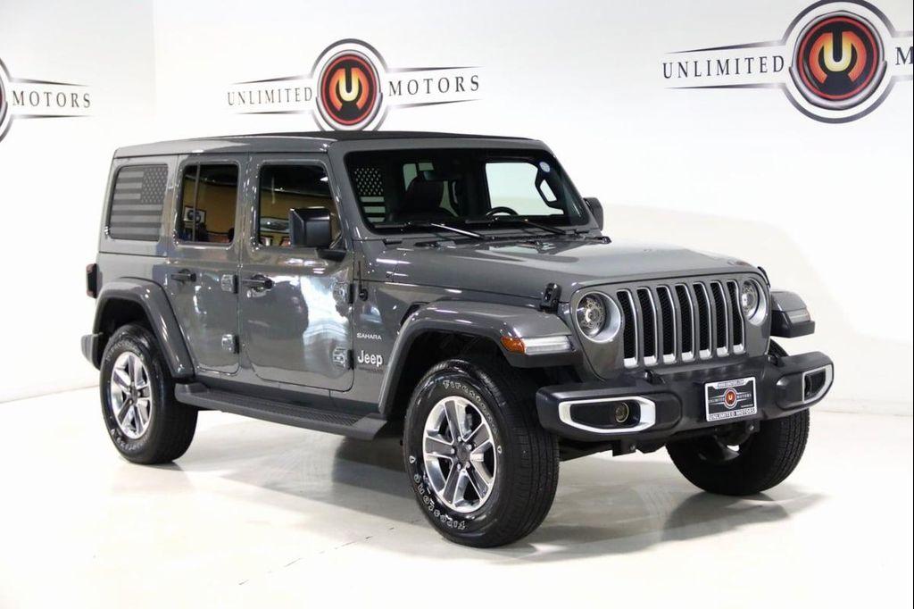 used 2020 Jeep Wrangler Unlimited car, priced at $30,750