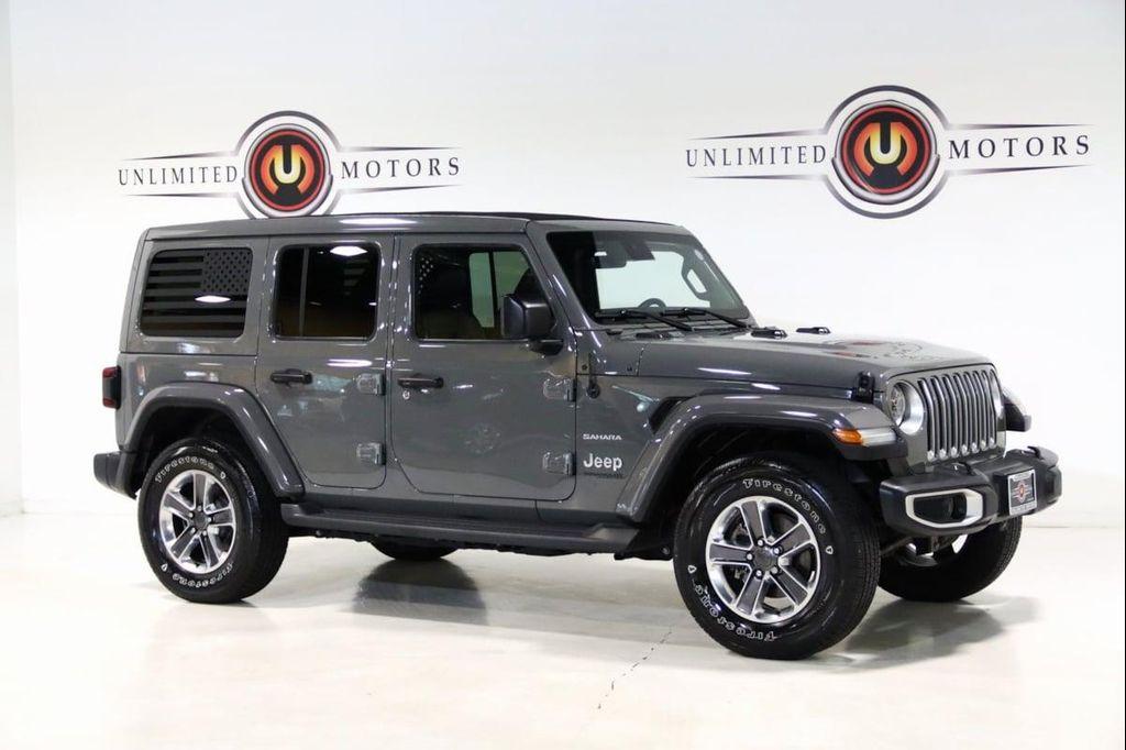 used 2020 Jeep Wrangler Unlimited car, priced at $30,750