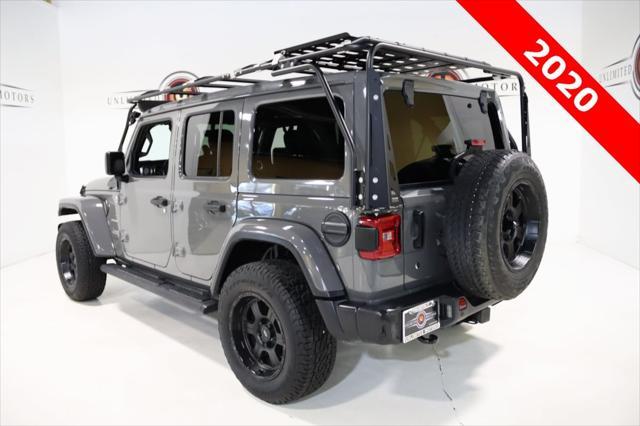 used 2020 Jeep Wrangler Unlimited car, priced at $29,970