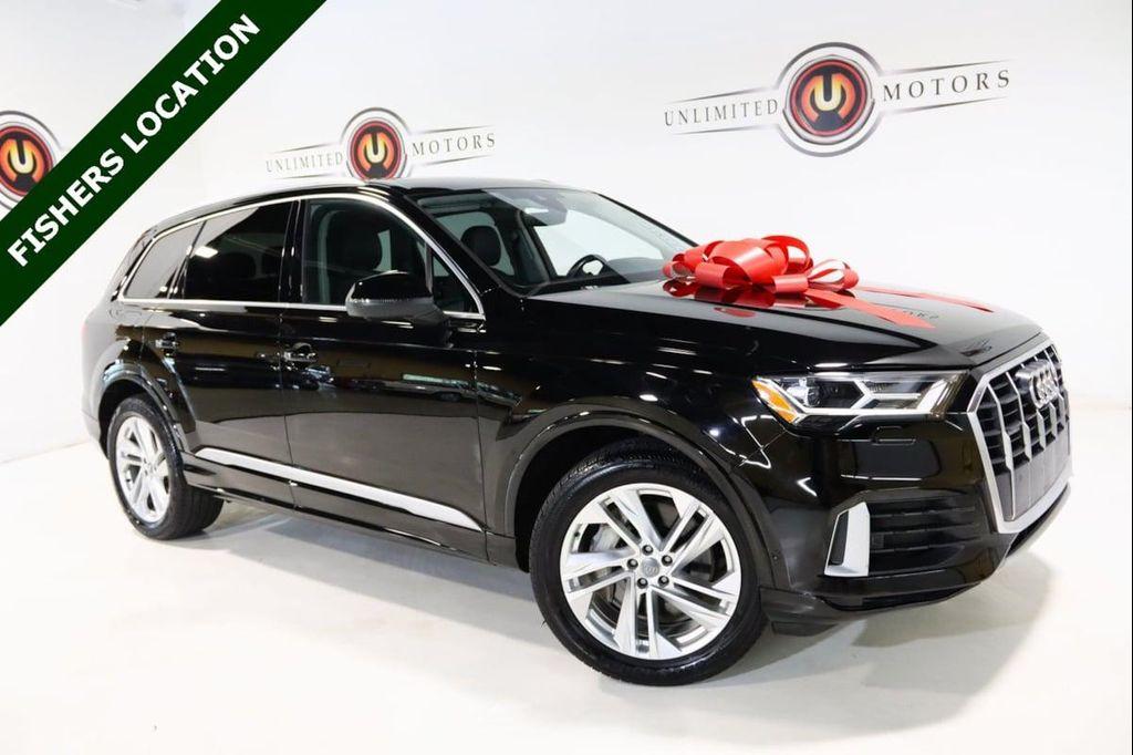 used 2020 Audi Q7 car, priced at $29,900