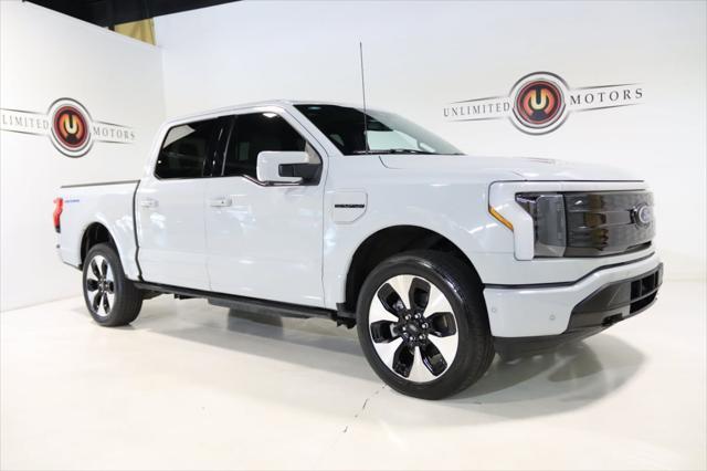 used 2023 Ford F-150 Lightning car, priced at $52,500