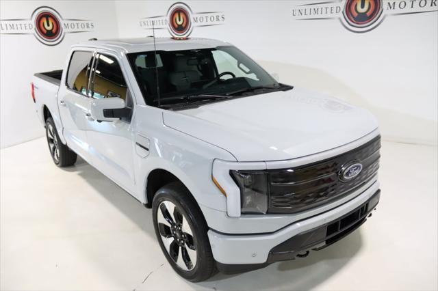 used 2023 Ford F-150 Lightning car, priced at $52,500