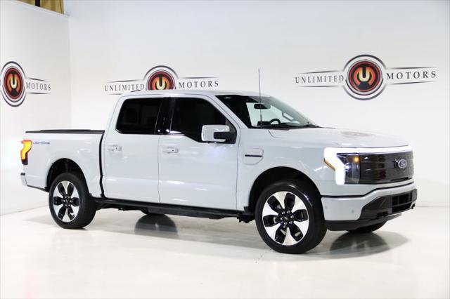 used 2023 Ford F-150 Lightning car, priced at $52,500