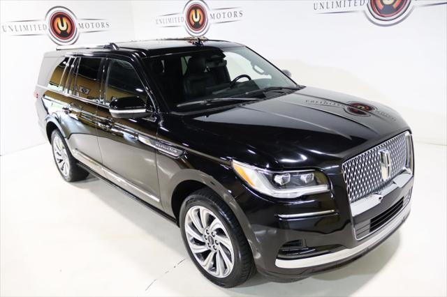 used 2022 Lincoln Navigator car, priced at $54,500