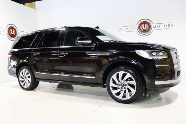 used 2022 Lincoln Navigator car, priced at $54,500