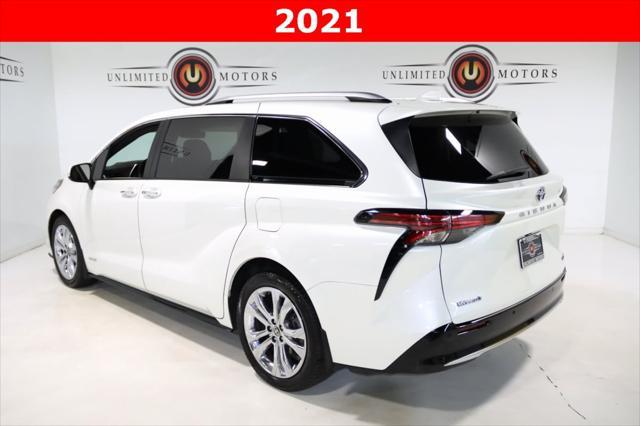 used 2021 Toyota Sienna car, priced at $38,200