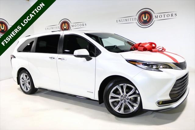 used 2021 Toyota Sienna car, priced at $38,200