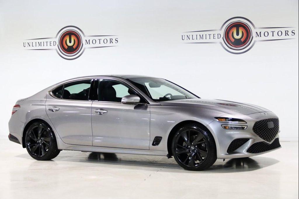 used 2023 Genesis G70 car, priced at $26,900