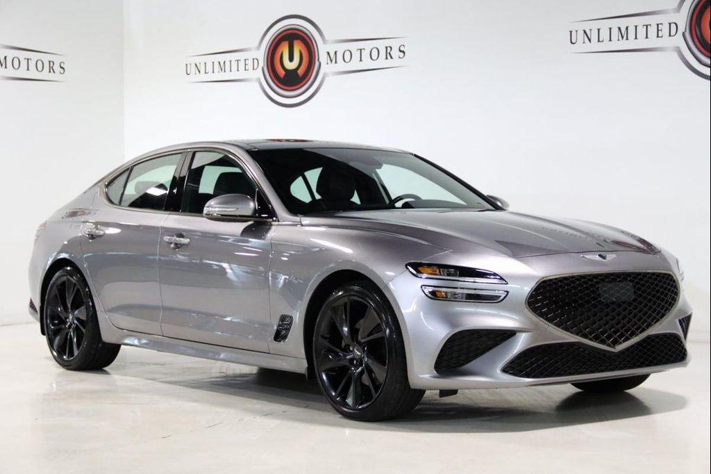 used 2023 Genesis G70 car, priced at $26,900
