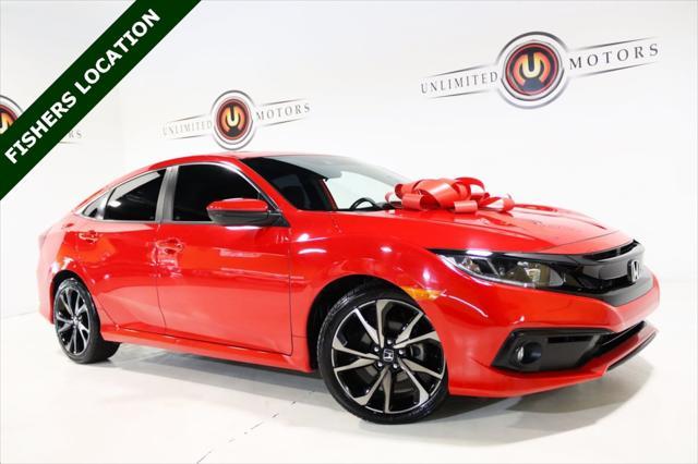 used 2021 Honda Civic car, priced at $21,850