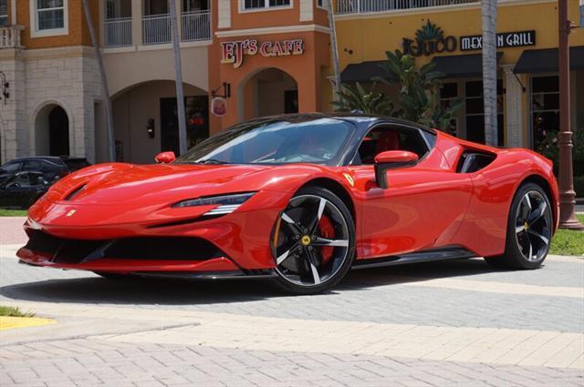 used 2021 Ferrari SF90 Stradale car, priced at $599,900