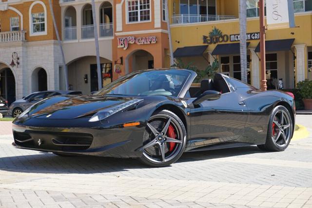 used 2014 Ferrari 458 Spider car, priced at $279,900