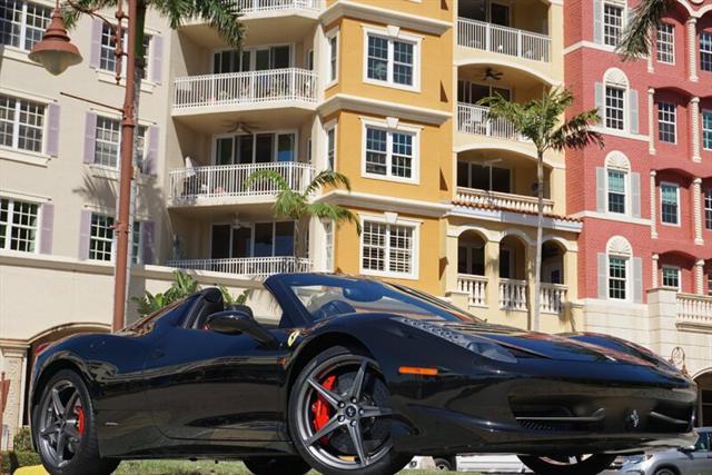used 2014 Ferrari 458 Spider car, priced at $279,900