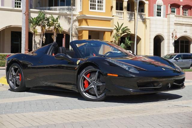 used 2014 Ferrari 458 Spider car, priced at $279,900