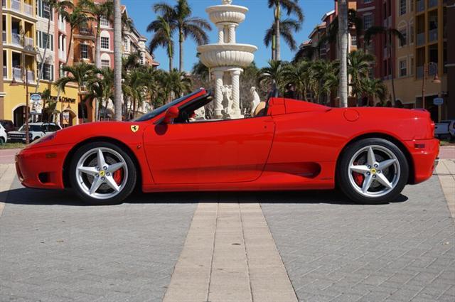 used 2001 Ferrari 360 Spider car, priced at $169,900