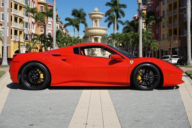 used 2017 Ferrari 488 Spider car, priced at $279,900