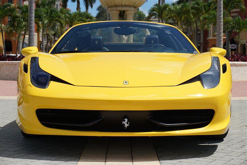 used 2013 Ferrari 458 Spider car, priced at $249,900