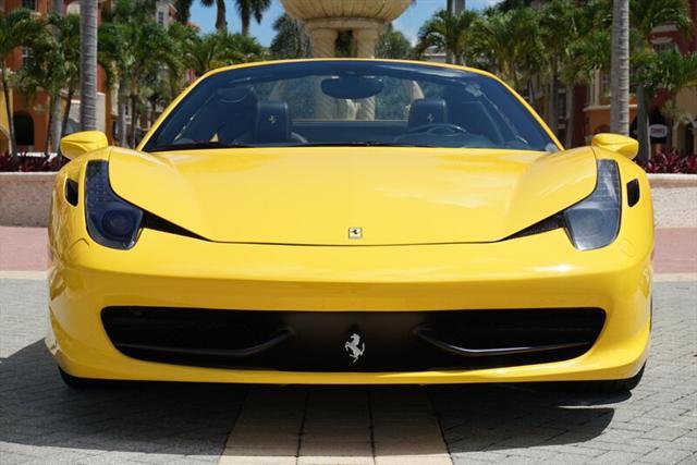 used 2013 Ferrari 458 Spider car, priced at $249,900