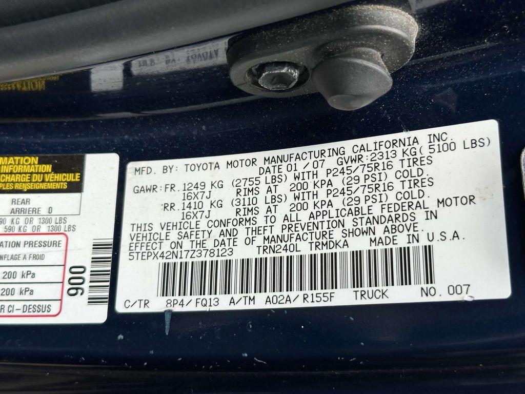 used 2007 Toyota Tacoma car