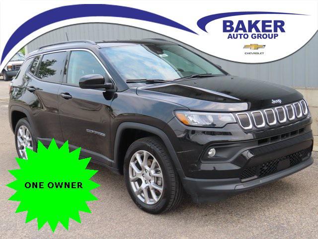 used 2022 Jeep Compass car, priced at $21,400