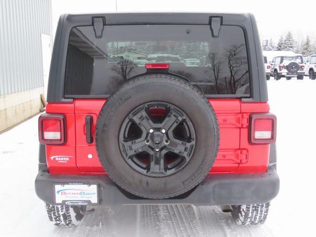 used 2020 Jeep Wrangler car, priced at $25,500