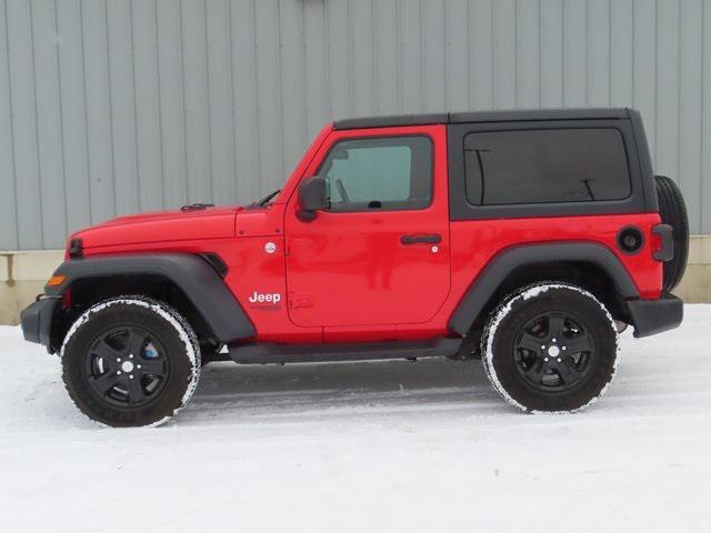 used 2020 Jeep Wrangler car, priced at $25,500