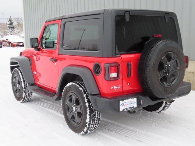 used 2020 Jeep Wrangler car, priced at $25,500