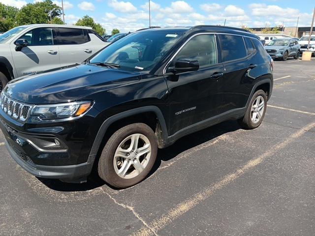 used 2023 Jeep Compass car, priced at $22,100