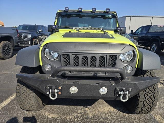 used 2017 Jeep Wrangler Unlimited car, priced at $21,989