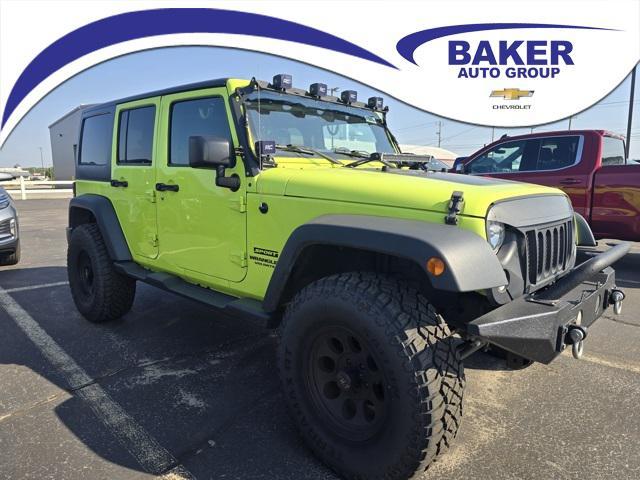 used 2017 Jeep Wrangler Unlimited car, priced at $21,989