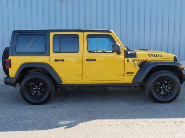 used 2020 Jeep Wrangler Unlimited car, priced at $23,250
