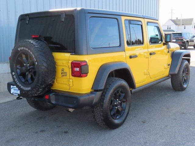 used 2020 Jeep Wrangler Unlimited car, priced at $23,250
