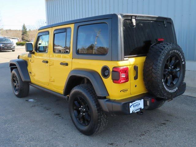 used 2020 Jeep Wrangler Unlimited car, priced at $23,250
