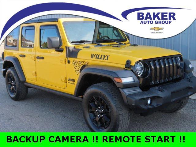 used 2020 Jeep Wrangler Unlimited car, priced at $23,250