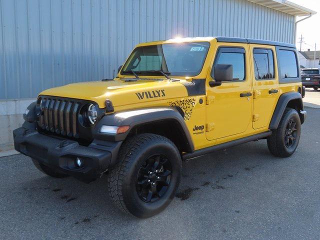 used 2020 Jeep Wrangler Unlimited car, priced at $23,250