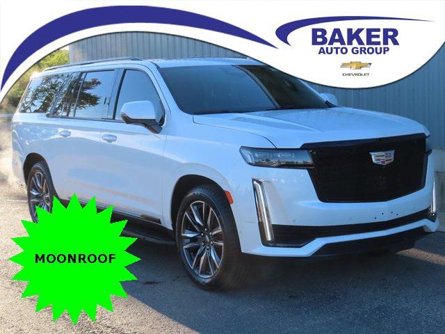 used 2022 Cadillac Escalade ESV car, priced at $63,200