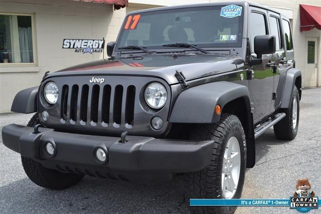 used 2017 Jeep Wrangler Unlimited car, priced at $19,999