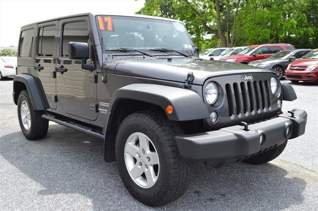 used 2017 Jeep Wrangler Unlimited car, priced at $19,999