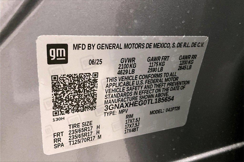 new 2026 Chevrolet Equinox car, priced at $29,895