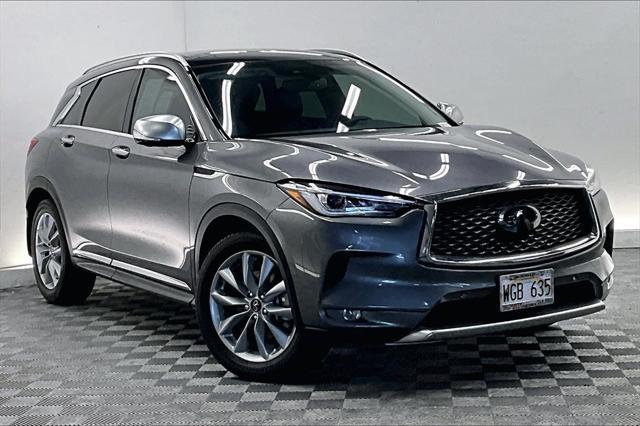 used 2021 INFINITI QX50 car, priced at $27,490