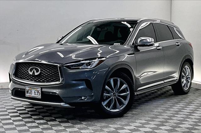 used 2021 INFINITI QX50 car, priced at $27,495