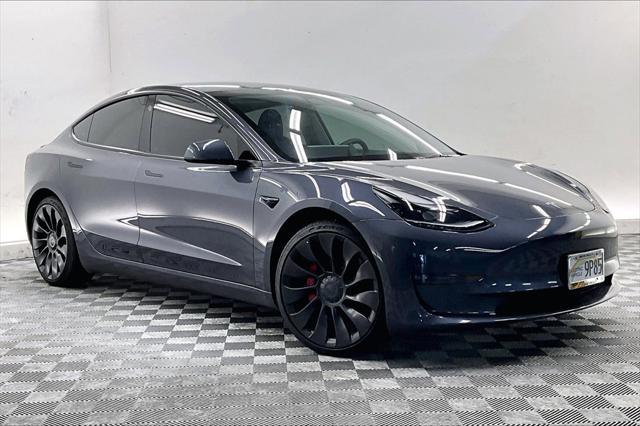 used 2023 Tesla Model 3 car, priced at $31,995