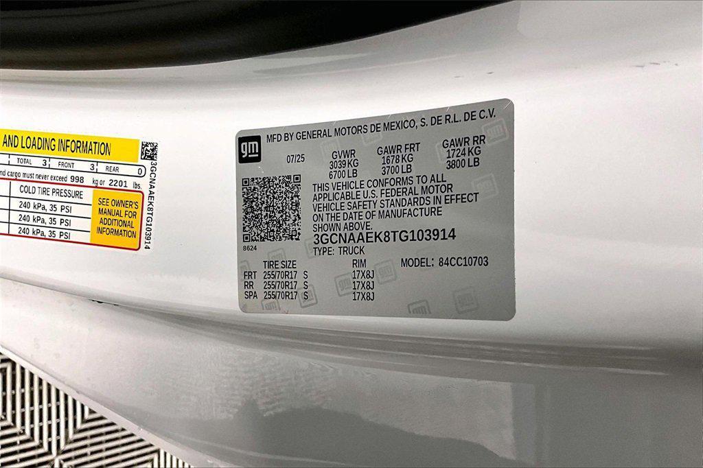 new 2026 Chevrolet Silverado 1500 car, priced at $39,980