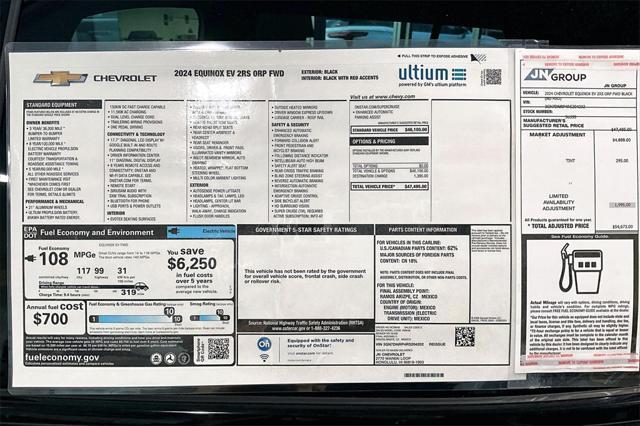 new 2024 Chevrolet Equinox EV car