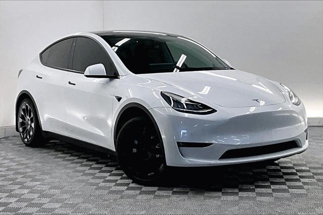 used 2021 Tesla Model Y car, priced at $28,495