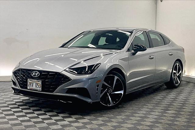 used 2021 Hyundai Sonata car, priced at $20,995