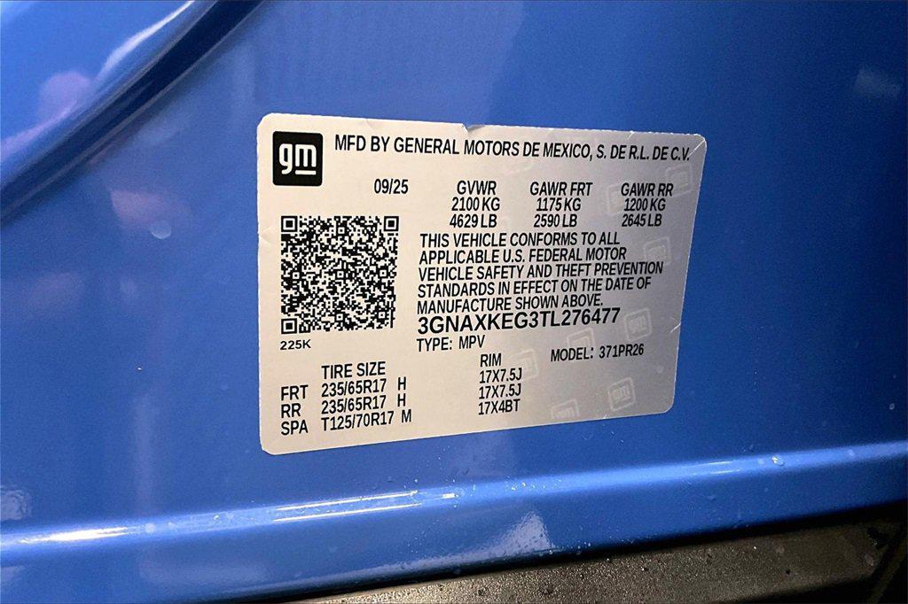 new 2026 Chevrolet Equinox car, priced at $35,295