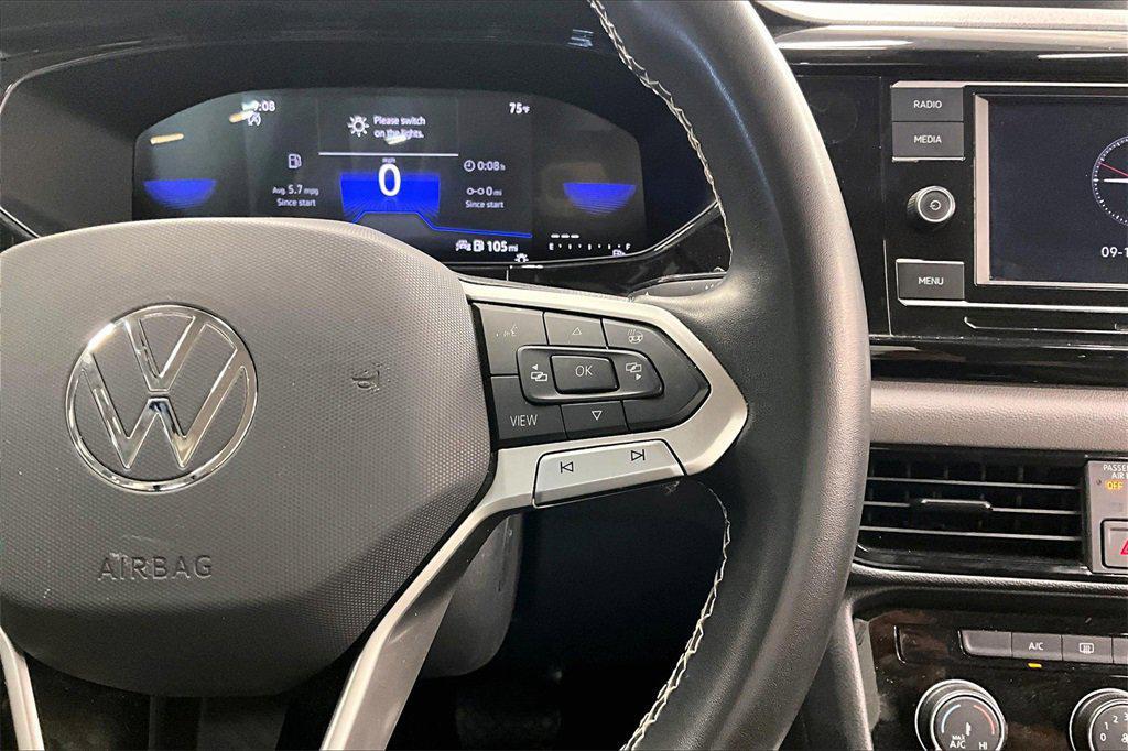 used 2024 Volkswagen Taos car, priced at $20,995
