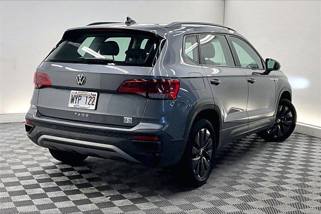 used 2024 Volkswagen Taos car, priced at $20,995